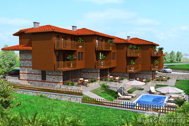 Прекрасный Комплекс на расстоянии в 150 м. Residental От Морского Побережья Sozopol