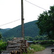Традиционный сельский дом несколько километров от моря