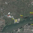 Земля В Главном Местоположении Около Нового Моста Выше Дуная